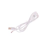 Cavo interruttore dimmer tattile 2A 5V U 1,5MU Uscita 2,0A a fili Controller 5-100%(White)