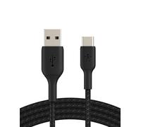 Cavo intrecciato - BELKIN - USB-C a USB-A - 2 m - Nero