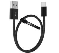 Cavo intrecciato Carplay per iPhone 17 16 15 Pro Max 30cm,18W 3A Cavo USB C per Apple CarPlay e Android Auto,Cavo Carplay per iPad Pro,per iPad 10/Air 5/4/Mini 6,per Galaxy A16 A26 A25 S25 Pixel 10 9a