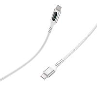 Cavo intrecciato schermo C/C 2m 5A/PD100W bianco riciclato