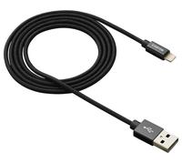 Cavo Intrecciato USB A Connettore A 8 Pin, 1M Nero - CNS-MFIC3B CANYON