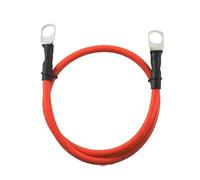 Cavo 'invertitore del silicone del cavo della batteria di potere di 8 6 4 3 0 AWG con l'anello 'aletta M6 M8 M10(Red 8 AWG,M10-M10,20cm-0.65ft)