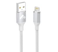 Cavo iPhone, caricatore iPhone 2M cavo Lightning USB [certificato MFi] cavo iphone ricarica rapida nylon intrecciato cavo caricabatterie iphone cavo per iPhone 14 13 12 11 Pro Max XS XR X 8 7 6 6s SE