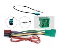 Cavo ISO ed antenna AM FM nuova radio per FCA Ducato Panda 500E (NO modulo CAN)