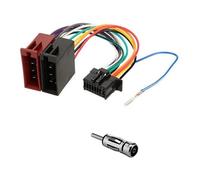 Cavo ISO per Pioneer DEH-4800BT DEH-4800DAB DEH-2600UI + adattatore iso/din