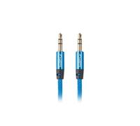 Cavo Jack 3,5mm Lanberg CA-MJMJ-10CU-0020-BL 2m Blu Maschio/Maschio