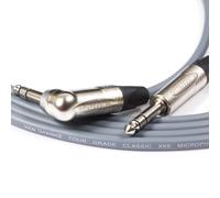 Cavo Jack A Jack Angolato Neutrik 6.35mm, TRS, Stereo, Bilanciato. 1m 20m