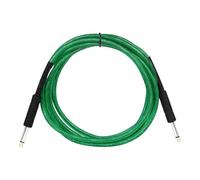 Cavo jack per chitarra elettrica e basso, Cavo di riduzione del rumore for chitarra e basso da 6,35 mm multicolore 3 m 6 m 10 m(Green,6m)