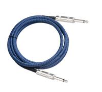 Cavo jack per chitarra elettrica e basso, Cavo for chitarra elettrica a due conduttori maschio-maschio da 6,35 mm, doppia schermatura OFC, 1-10 m(10m)