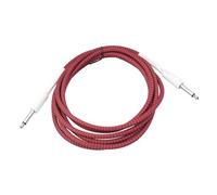 Cavo jack per chitarra elettrica e basso, Cavo for chitarra elettrica e altoparlante con doppia schermatura antirumore da 6,35 mm TS maschio-maschio(300cm)