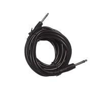 Cavo jack per chitarra elettrica e basso, Cavo for strumenti musicali schermato nero antirumore 3m-10m(5m)