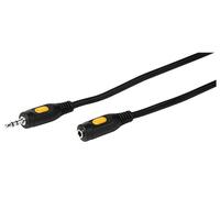 Vivanco Cavo audio Jack 3,5 mm M-F 2,5 m Nero