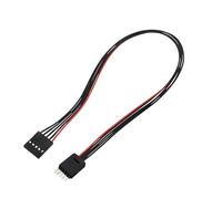 Cavo Jumper Breadboard a 4 Nuclei Da 2 54 Mm a 2 0 Mm Spine Interfacce Affidabilità Trasmissione Dei Segnali Per Lo Sviluppo Set Cavo Adattatore