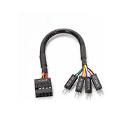 Cavo Jumper Interruttore di Accensione/Spegnimento Della Scheda Madre per Front F_PANEL, Cavo di Connessione e Cavo di Avvio.