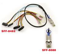 Cavo KALEA-INFORMATIQUE SAS MiniSAS SFF-8088 Vers SFF-8482 100cm