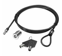 Cavo Kensignton Lock Blocco Sicurezza Antifurto Computer Monitor Pc Hp Au656aa_