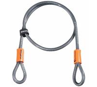 Cavo Kryptonite a doppio cappio KryptoFlex 710 Taglia unica / Grigio