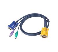 Cavo KVM ATEN 1.8 m SPHD 3 in 1 PS/2 VGA Nero connettori maschio-maschio