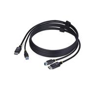 StarTech.com Cavo KVM DisplayPort e USB 5Gbps da 1,8 m, 4K 60Hz, DP e cavo combinato USB per switch KVM