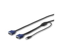 CAVO KVM STARTECHCOM RKCONSUV6 - VGA USB 1,8m 1920x1200 PVC