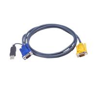 Cavo KVM USB Aten 3 m PS/2 a USB SPHD 3 in 1 VGA HDB-15