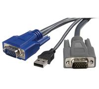 Cavo KVM USB E VGA Ultra Sottile 2-in-1, 1.8m - SVUSBVGA6
