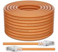 Cavo LAN, 20 metri, Cat 7, 20 m, per esterni, Ethernet, schermatura, cavo Internet S/FTP, cavo patch ad alta velocità, Gigabit 10000 Mbit/s, 600 MHz, RJ45, per router modem
