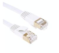 Cavo LAN di rete Ethernet piatto ultrasottile ad alta velocità CAT7 con testa pl