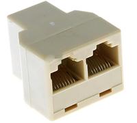 CAVO LAN RETE SDOPPIATORE SPLITTER RJ45 DUPLICATORE REPLICATOR ETHERNET INTERNET