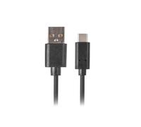 Cavo Lanberg CA-USBO-20CU-0030-BK USB A USB C 3m USB 2.0 Nero Oro