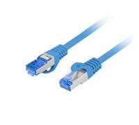 Cavo Lanberg Cat6a S/FTP 0,25 m RJ-45 Blu PCF6A-10CC-0025-B Cavo Rete Ethernet