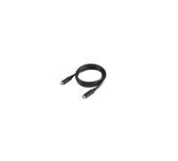 Lenovo Cavo USB-C 4X90U90619 – 1 m, alta velocità dati e ricarica, compatibile con monitor, Nero