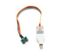 Cavo lettore chip per scheda madre TV, lunghezza 30 cm (5,8 mm) | Cavo flessibile da 30 cm, perni a molla, programmazione stabile, guscio in ABS antiscivolo, sostituisce i vecchi cavi