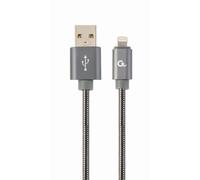 Cavo Lightning Cablexpert CC-USB2S-AMLM-1M-BG 8 m USB A Grigio
