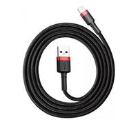 Cavo Lightning CAFULE 1.5A Black e Red 2m CALKLF C19