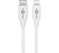 Cavo Lightning Goobay 39448 2 m USB-C Maschio Bianco MFI