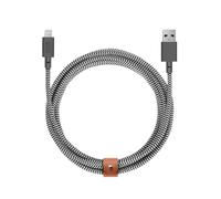 Cavo Lightning Native Union Belt Cable XL 3 m USB A Nero Bianco