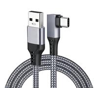 Cavo Link da 3 metri per Oculus/Meta/Quest 3S/3/2/1/Pico 4 Pro, Cavo Link USB 3.1 a USB C, 5 Gbps Trasferimento dati ad alta velocità, Ricarica Rapida 60 W 3A, Compatibile con PC Steam VR