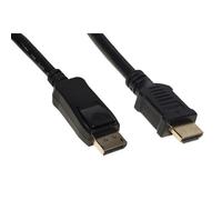 Link Cavo Video DisplayPort HDMI M/M 1.2-1.4 4K 1m Nero