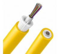 Cavo Loose Dielettrico da interno 48 fibre 9/125 OS2 B2ca LSZH giallo ICOC FOIRL-B2I-48/O2
