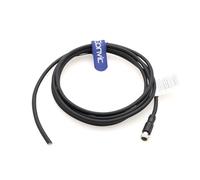 Cavo M8 a 8 pin, codice A femmina per sensore di aviazione, cavo elettrico schermato impermeabile per modulo bus di campo di controllo dell'automazione industriale, rete di dispositivi 2 m