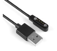 Cavo magnetico di ricarica/dati OcioDual USB 2.0 4 pin 9 mm per Smartwatch Nero