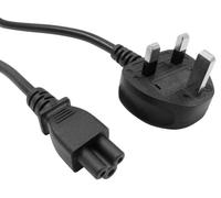 Cavo Mains UK A IEC C5, 250V AC, 3A, 2m, Nero - GW-151612