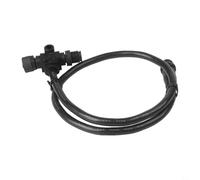 Cavo marino del connettore, T-tipo a tre vie Splitter, IP67 per il cavo del connettore della spina dorsale della rete NMEA 2000, collegamento sicuro di 12mm