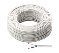 CAVO MATASSA 50 MT BOBINA GOMMATO TRIPOLARE 3 FILI POLI SCHERMATO 3x1.0 IGNIFUGO