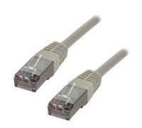 Cavo di rete MCL RJ45 Cat5E 10 m Grigio schermato F/UTP