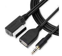 Cavo MDI AMI MMI con Interfaccia USB + Caricatore Aux per A6L, A8L, A3, A4L, A1, 3,5 mm Audio & USB femmina AUX Adattatore Cavo/Adattatore Scart-HDMI