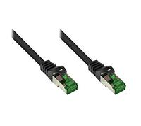 Cavo Meister So 37327 Outdoor Cat.6 A Cavo Patch con Protezione, XX M, IP66, S/FTP, PIMF, 500 MHz, Rame Nero Nero 75 m