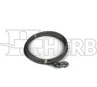 Cavo metallico 12 m per verricelli con gancio adatto per ALKO 901-A Optima SS...