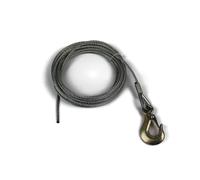 Cavo metallico 8,5 m per verricelli con gancio adatto per ALKO 901-A Optima S...